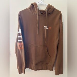 5.11 Tactical Brown Hoodie Sweater